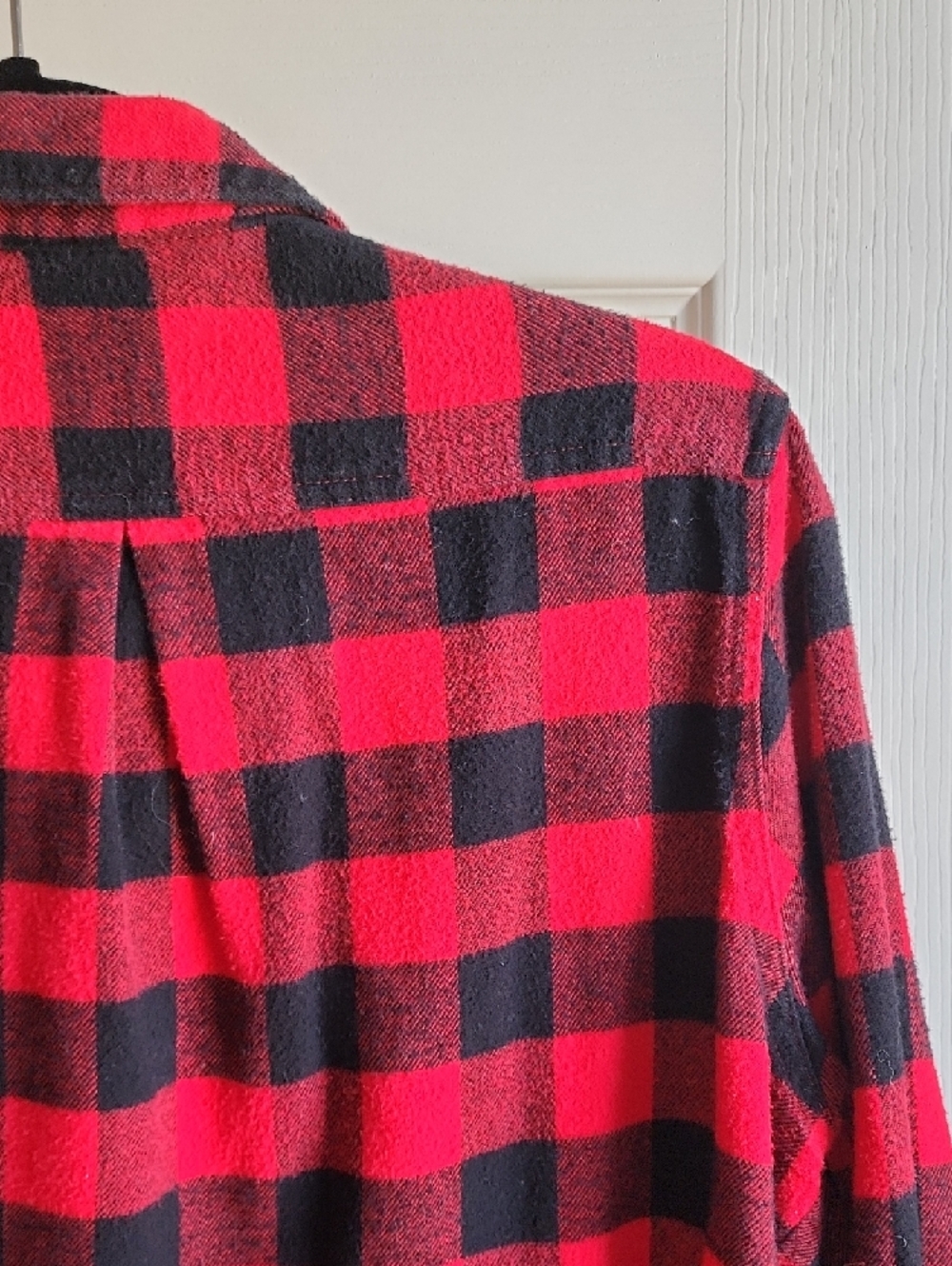 Woolrich Pemberton Red and Black Buffalo Plaid Shirt Jacket L - Picture 6 of 7